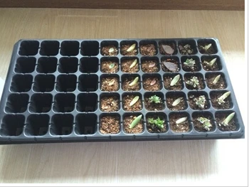 

Free shipping,2pcs/lot,1mm thicker PS seedling tray,150g/pc.32 hole,50 hole,72 hole,128 hole,compartments seedling box,garden