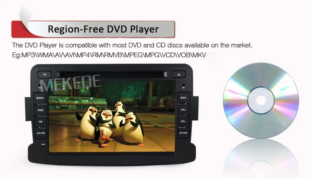 Discount Capacitive screen Car Dvd Player For Duster Sandero Lodgy Dokker 2013 2014 2015 GPS Navigation Radio Auto GPS dvd 15