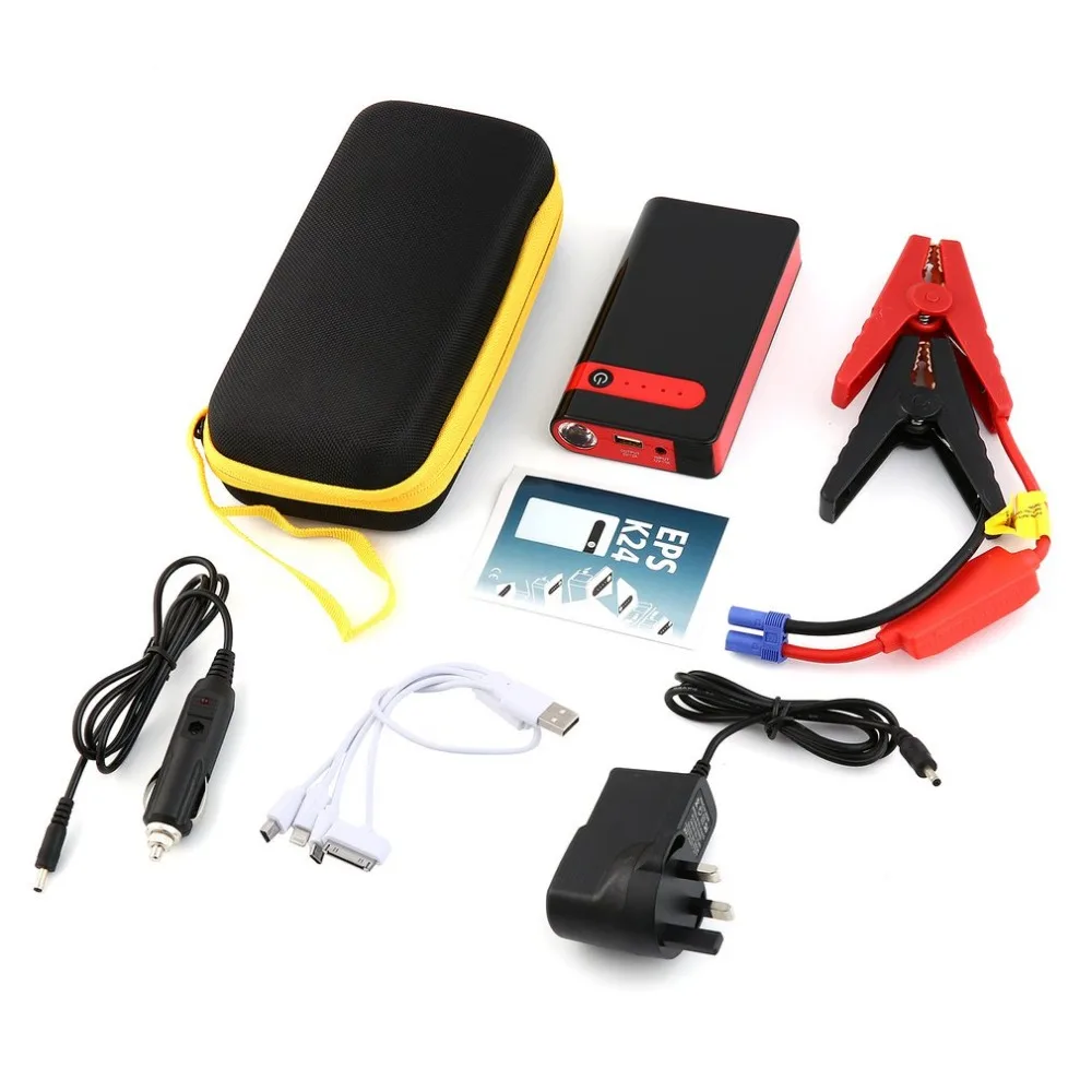 Portable 8000mAh Multi-Function Car Emergency Power Supply Charger Power Bank Jump Starter Booster For Samsung Andorid Portable 8000mAh Multi-Function Car Emergency Power Supply Charger Power Bank Jump Starter Booster For Samsung Andorid