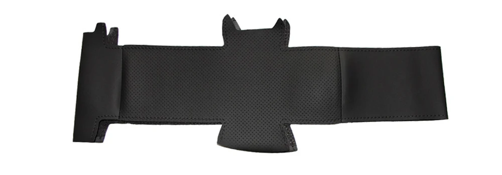 Capa de Volante do Carro de Couro Artificial para Toyota Mão-costurado Faça Você Mesmo Preto Plutônio Yaris Vios Rav4 2006-2009 Scion xb 2008 11 Cheap Capas p direção