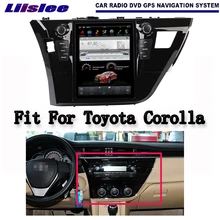Liislee 10," дюймовый Android для Toyota Corolla 2013~ автомобильный Радио Аудио Видео Мультимедиа dvd-плеер wifi gps Navi навигация