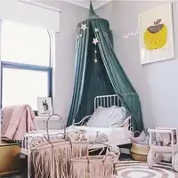 240cm Kids Mosquito Net photography props baby room decoration bed canopy curtain baby tent Crib folding tent bed moustiquaire