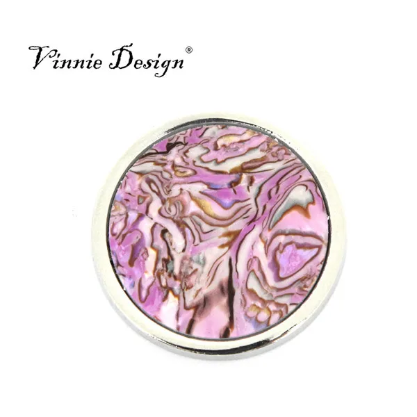 

Vinnie Design Jewelry Top Design Abstract Style Shell Coin for Frame Pendant