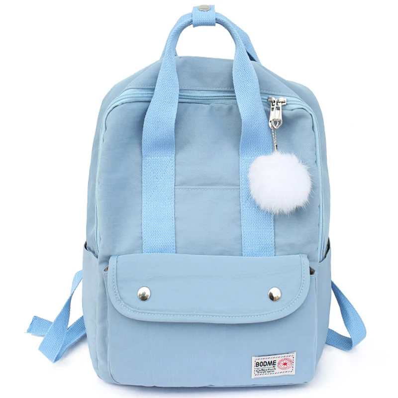 DCIMOR Для женщин Водонепроницаемый нейлоновый рюкзак опрятный школьные сумки для подростков девочек дорожные сумки Женский Большой Ёмкость