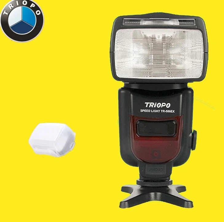Triopo Вспышка Speedlight TR-586EX Беспроводная TTL Speedlite фотовспышка вспышка Для EOS 6d 550D 60D 5D Mark