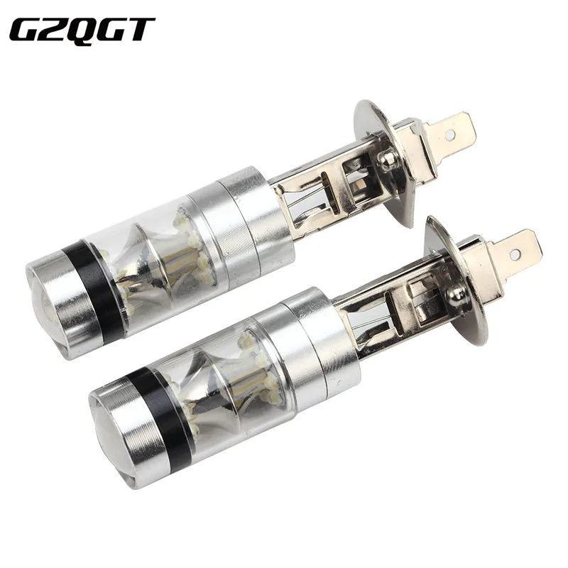 10 новых H1 100 Вт 20SMD высокомощный Автомобильный светодиодный светильник для