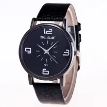 Nova Chegada de Luxo Mulheres de Pulso de Quartzo Pulseira de Couro Casual Relógio vestido Fabuloso erkek kol saati saat bayan Venda Quente horloge
