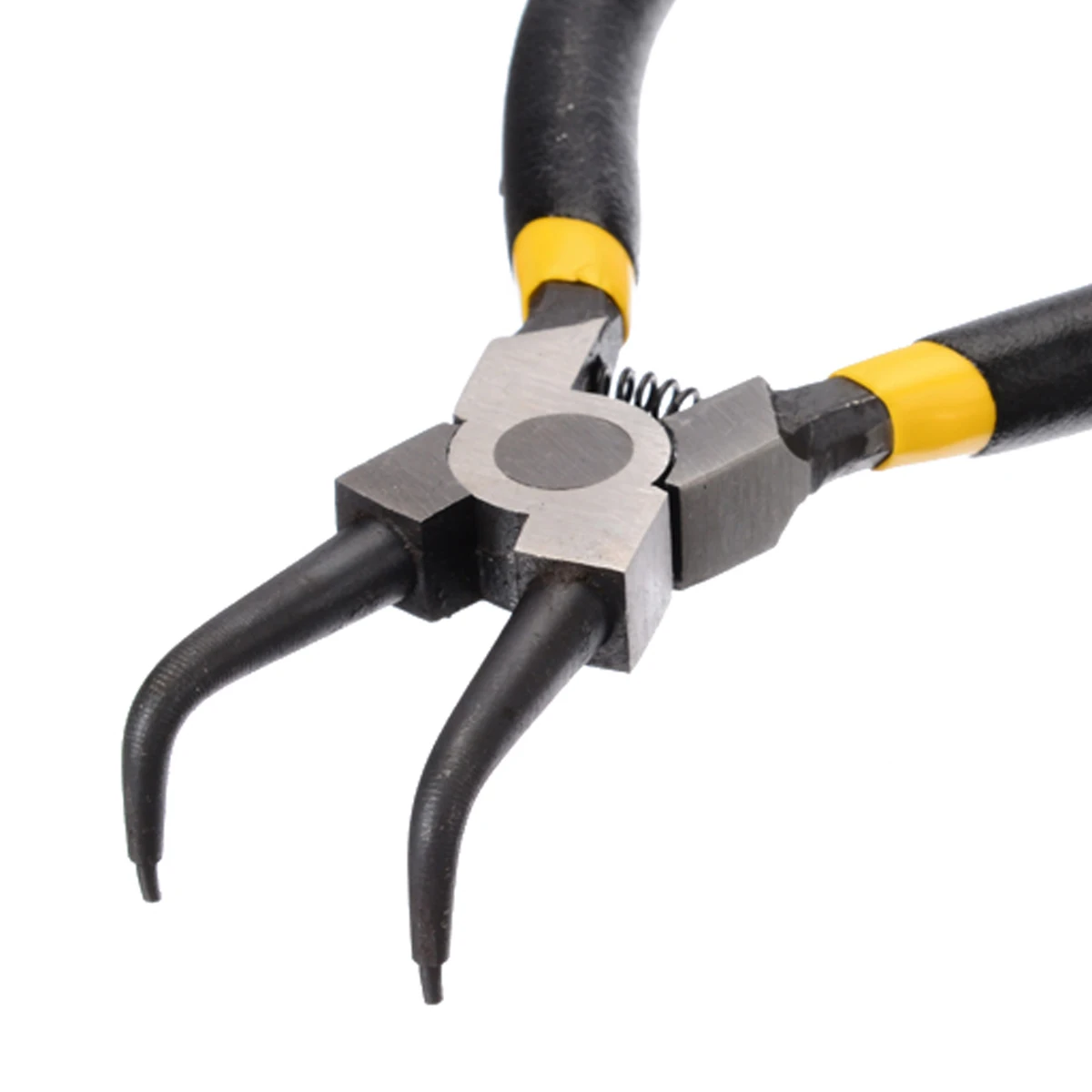 4pcs Straight/Angled Circlip Pliers Snap Ring Plier Set 6" Portable Internal External Ring Remover Retaining Curved Tip Plier