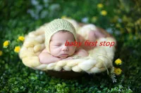 newborn photography props hat,  mohair hat. 2