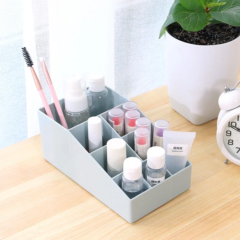 

Makeup Organizer Storage Box Desk Office Organizer Cosmetics Skin Care Plastic Storage Drawer Jewelry Box Drop Shipping