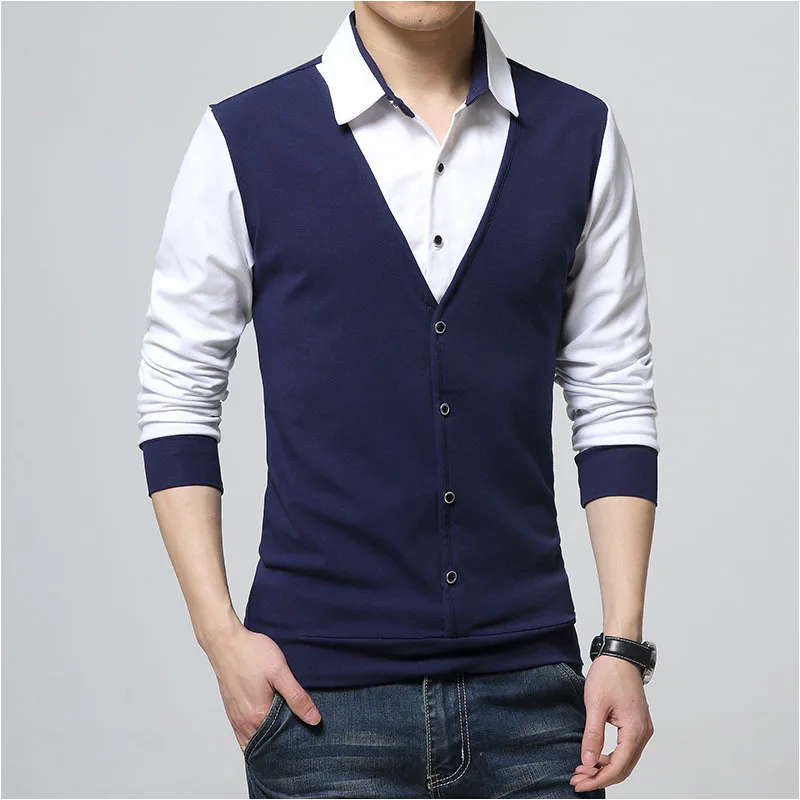 Beste Ontwerp Nieuwe 2019 Mannen Merk Polo Shirt Lange Mouwen Casual Lente Herfst Kleding Plus Aziatische Grootte M 3XL 4XL 5XL