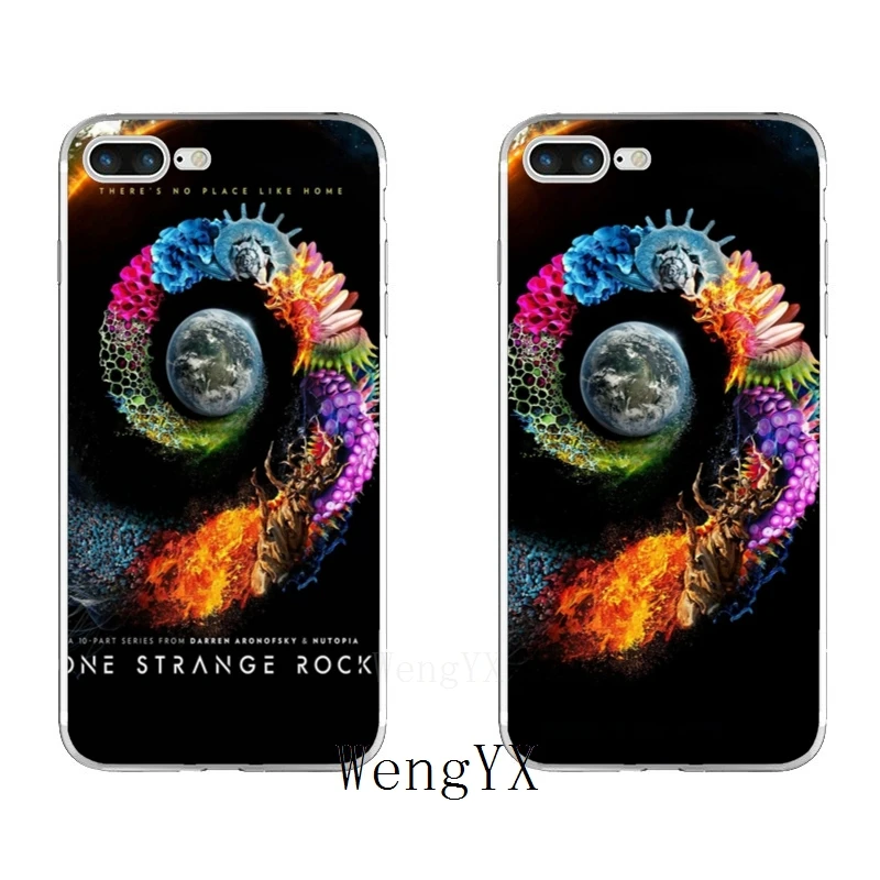 

movie tv show one strange rock poster Slim silicone TPU Soft phone case For iPhone X 8 8plus 7 7plus 6 6s plus 5 5s 5c SE 4 4s
