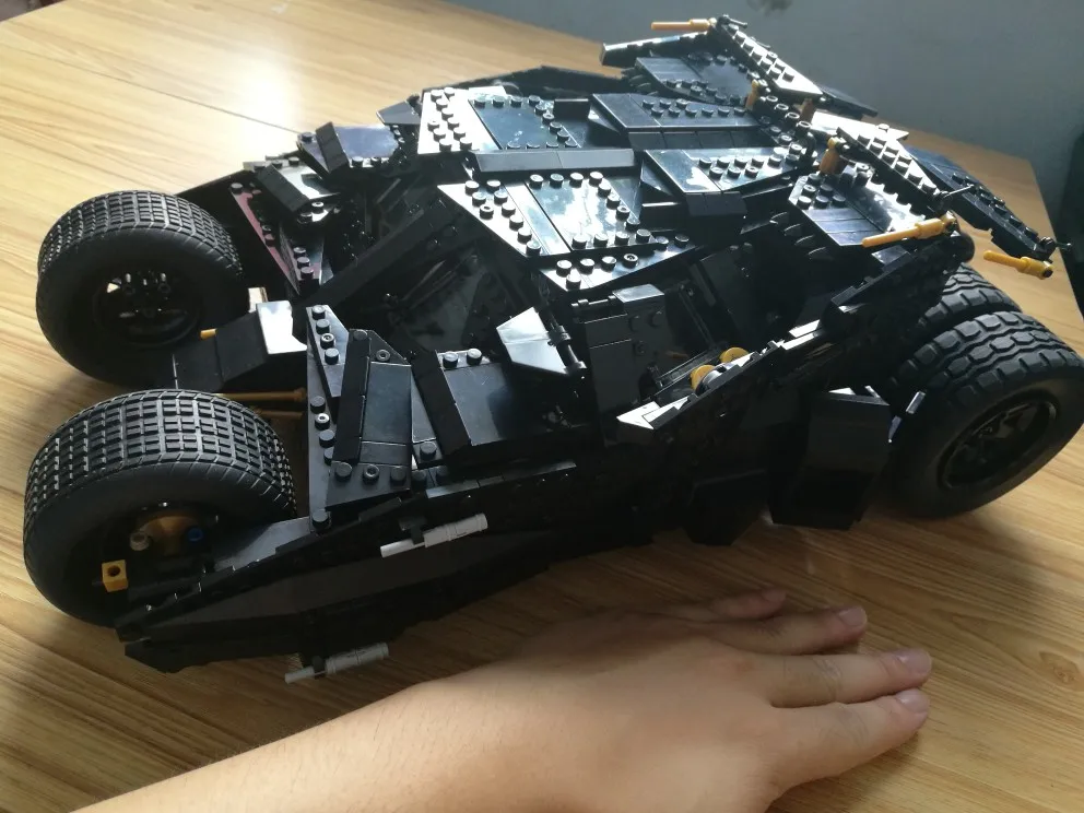 Фильм Бэтмен бронированный колесница набор Tumbler автомобили Строительный блоки