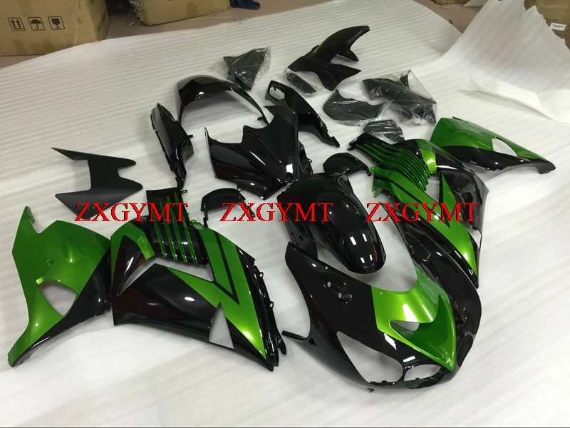 

Fairing Kits for Zx14 Zx-14r 2006 - 2011 Fairing Kits Zx14 Zx-14r 2010 Green Black Bodywork ZZR 1400 10 11