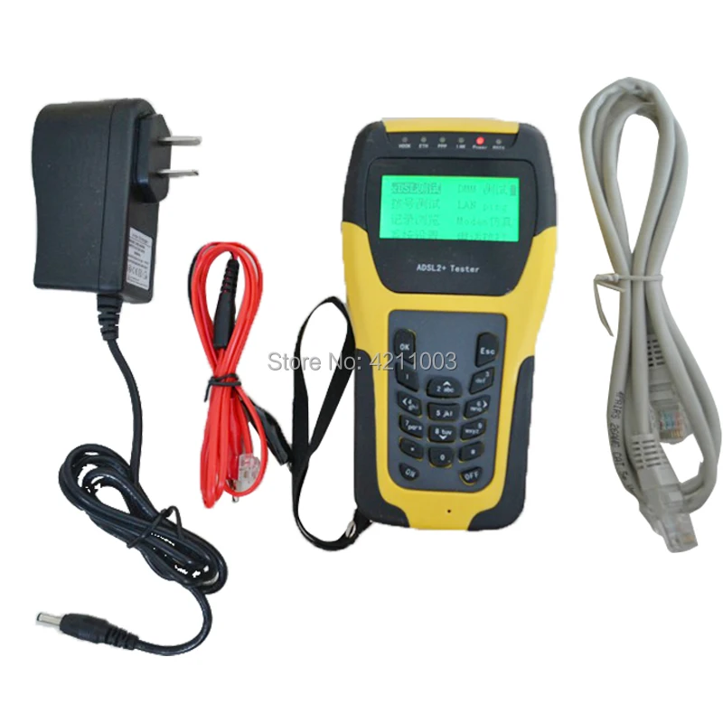 ST332B VDSL Tester(ADSL,ADSL2+. READSL,VDSL2) xDSL Line Test Equipment DSL Physical Layer Test