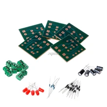 5 Pcs DIY Kit IN4007 Full Wave Rectifier Circuit AC To DC Power Supply Converter Z09 Drop ship