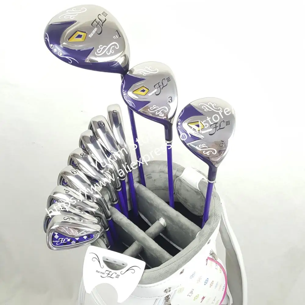 2018 New women Golf clubs Maruman FL III Golf clubs driver+fairway wood