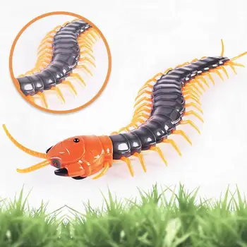 

Pet Cat Dog Toy Electric RC Centipede Fake Insect Remote Control Centipede Creative Electric Tricky Toy For Cat