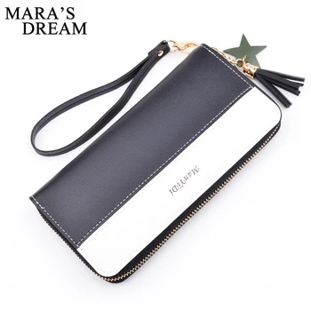 

Mara's Dream Wristband Clutch Wallet For Women Many Departments Female PU Leathe Wallet Brand Designer Ladies Handbag Coin Purse