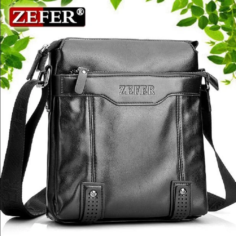 

23.5*28*7CM New 2016 Brown Men's Shoulder Messenger Zefer Bag Man Oxford Handbag Men Purse Casual Bags az069