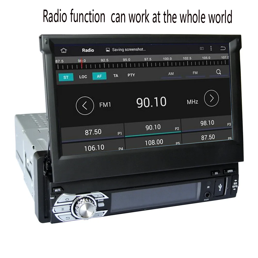 Perfect Free shipping 1 DIN andriod Car DVD / GPS /MP5/ MP3 / usb / player Bluetooth Handsfree Rearview after Touch screen hd system 8