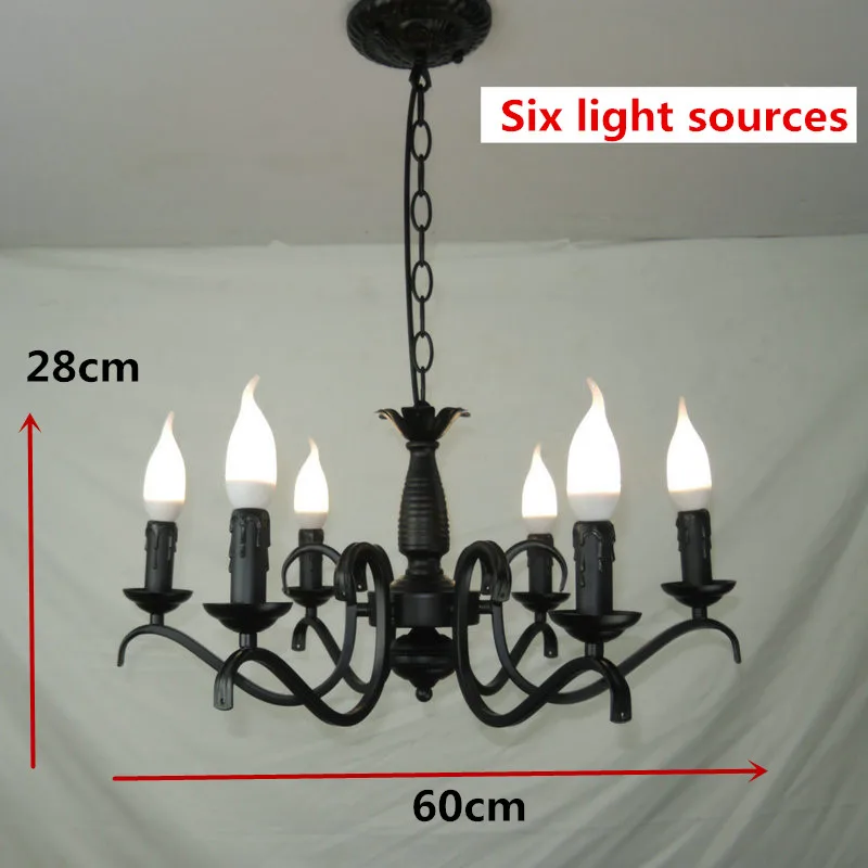 LED Chandeliers E14 living room Z50