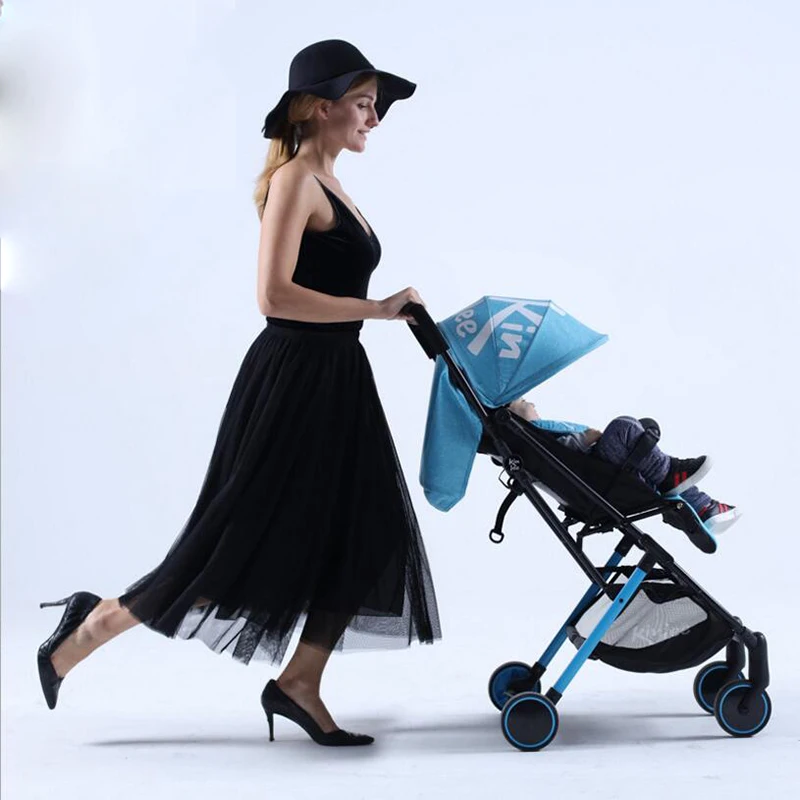 

High landscape baby stroller ultra light portable aircraft umbrella folding baby stroller can sit reclining baby stroller