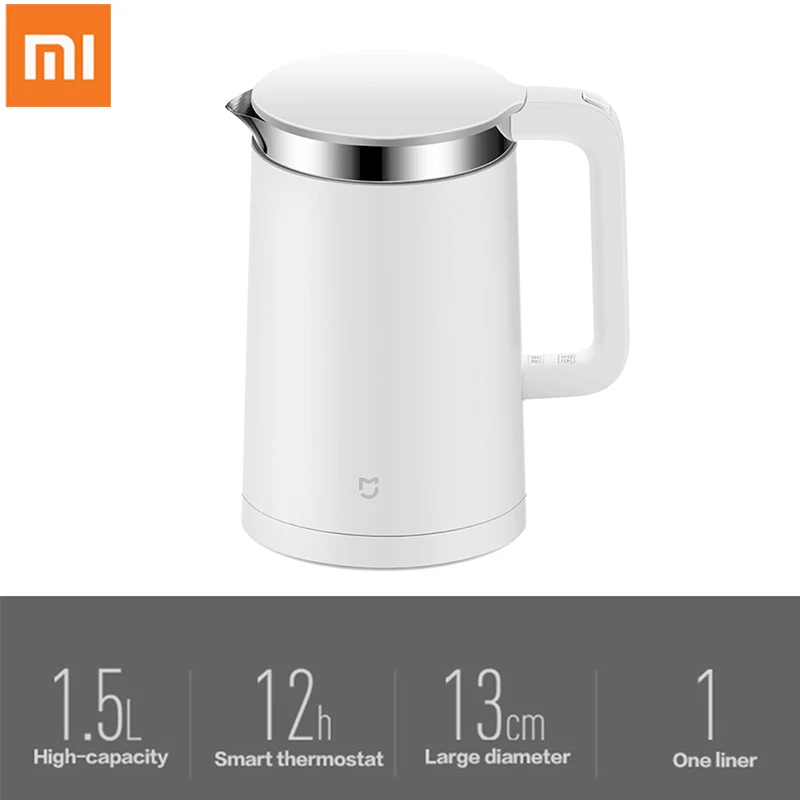 Xiao mi 1.5L чайник для воды mi jia постоянный контроль температуры электрический чайник 12 часов теплоизоляция mi Home APP контроль