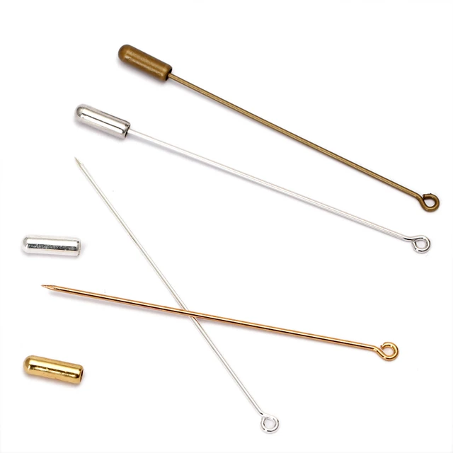 Brooch needle store