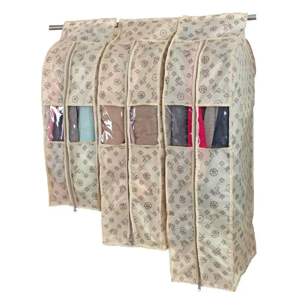 Storage Bags Oxford Fabric Garment Cover Set of 3in Storage Boxes & Bins from Home & Garden on