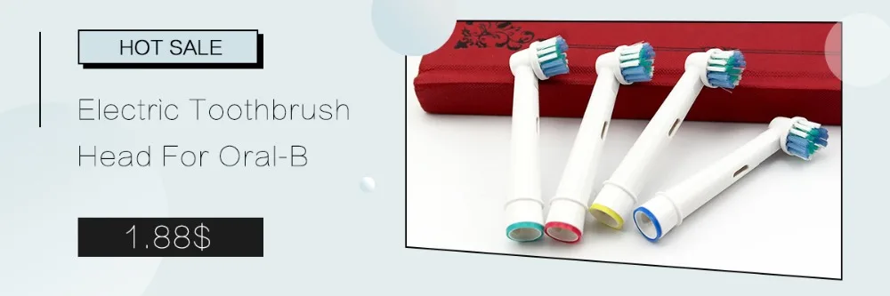 Vbatty 4 шт. Eletric головки зубной щетки для Philips электрическая щетка HX2012 гигиена полости рта Товары для здравоохранения мягко удаляет зубной