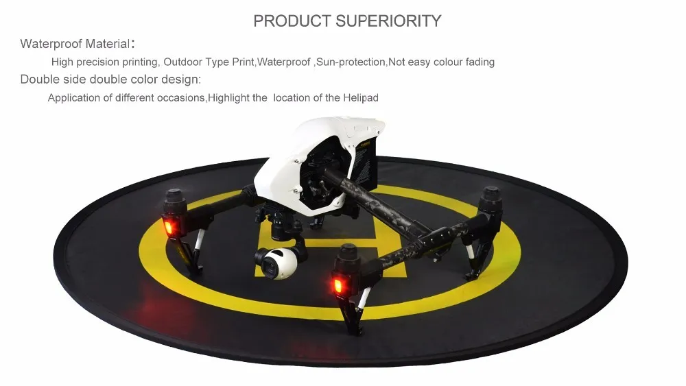 PGY Fast Fold Landing Pad Helipad Protective RC Drone Gimbal Quadcopter Helicopter Parts DJI Phantom 2 3 4 Inspire 1 Mavic Pro