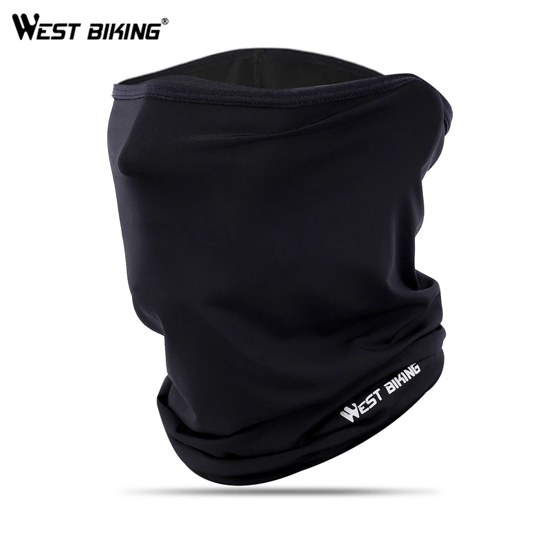 WEST BIKING летняя противоуф велосипедная маска для лица из шелковой ткани дышащий