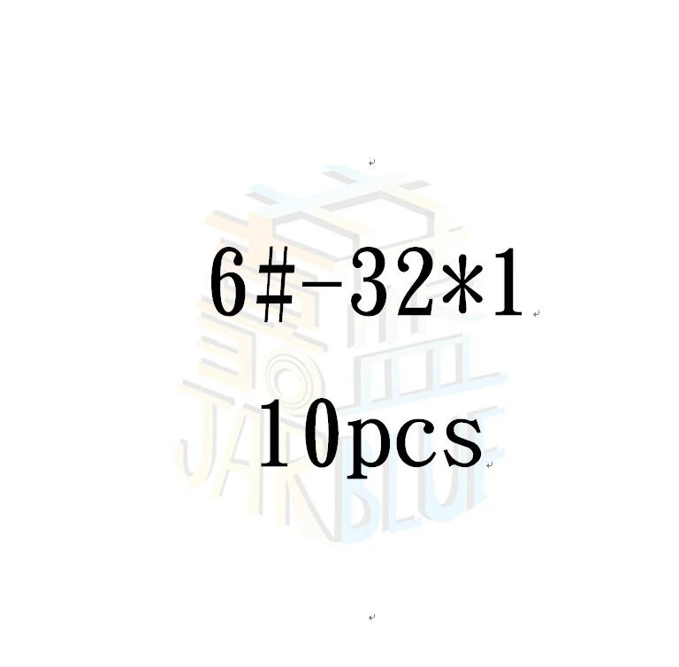 10 шт/50 шт, 6#-32UNC(1/4 5/16 3/8 1/2 5/8 3/4 7/8 1 1-1/4 1-1/2) Нержавеющая сталь дюймов 6#-32UNC зажимной винт под давлением - Цвет: Черный