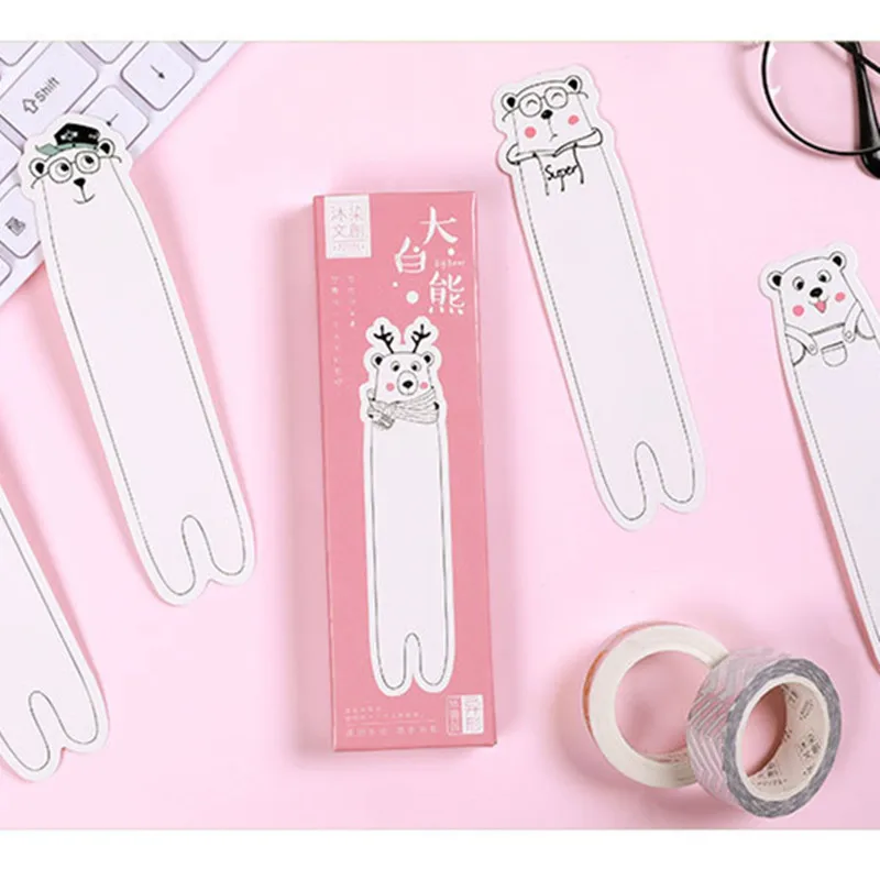 

Muran big bear paper Card Bookmark memo card 1 lot = 1 pack = 30 pcs