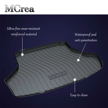 

MCrea Car Rear Trunk Mat Cargo Liner for Lexus ES250 ES200 XV60 ES300H GX J150 NX Luggage Boot Tray Anti-slip Mat Accessories