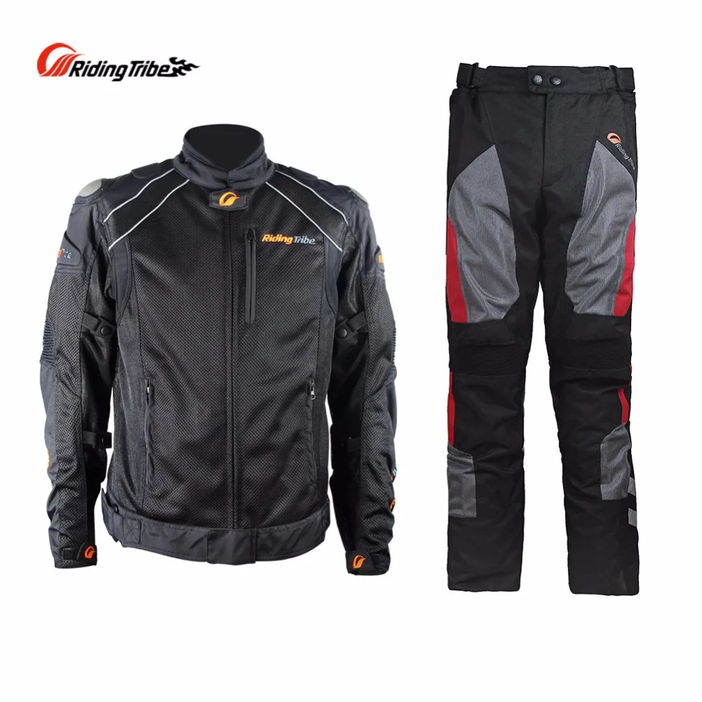 

Riding Tribe New Motorcycle Protective Men's Jacket Summer Titanium Protection Waterproof Motorbike Rider Moto Clothing JK-30