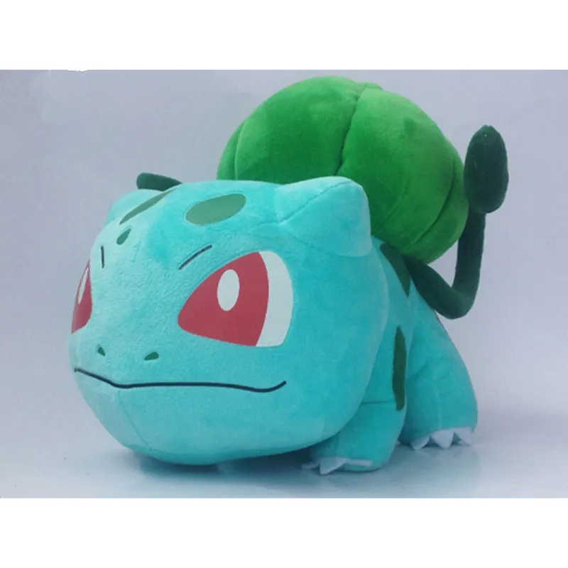 Аниме Пикачу серии 28 см Bulbasaur плюш игрушка мягкие игрушки в подарок на день рождения для детей