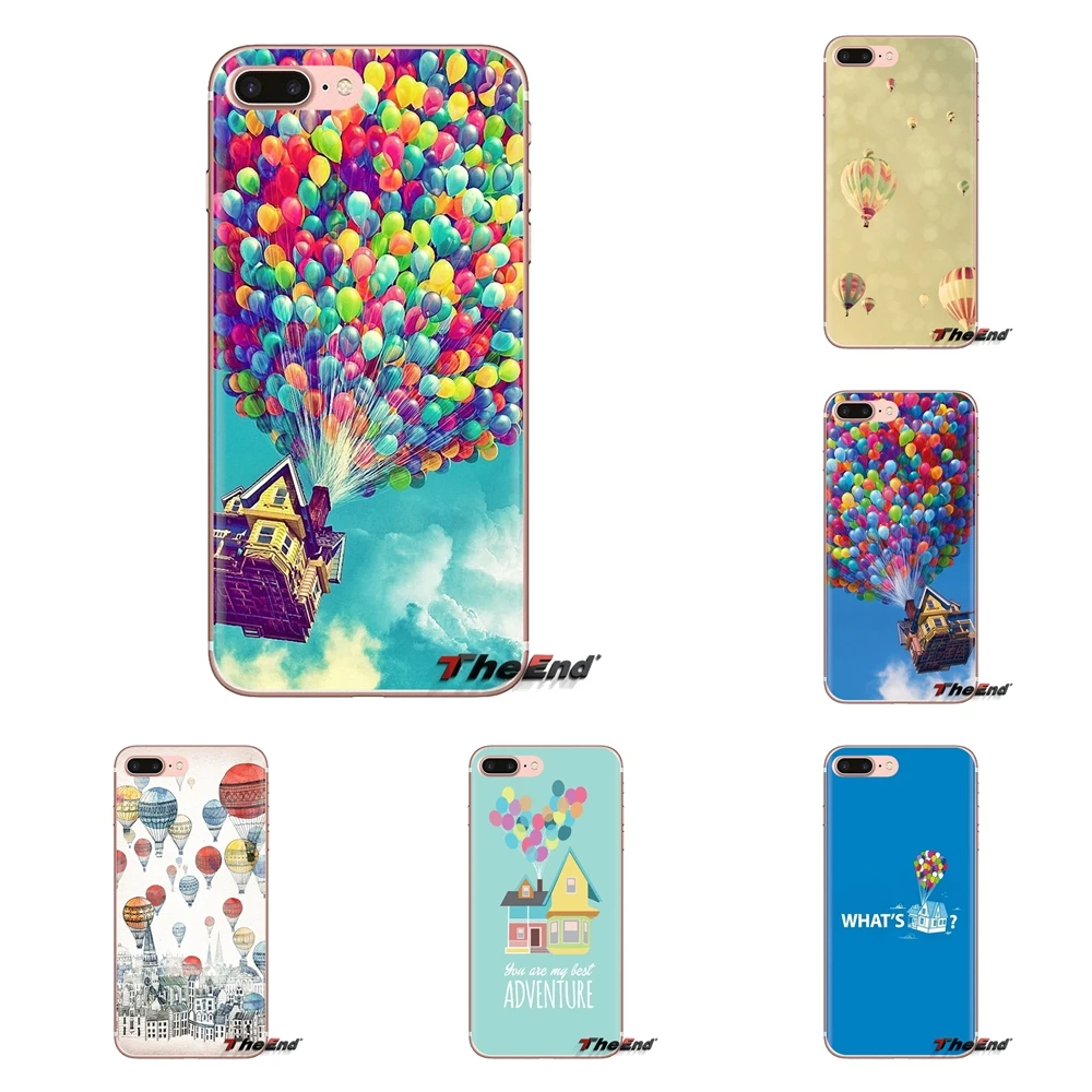 

For Xiaomi Mi4 Mi5 Mi5S Mi6 Mi A1 A2 5X 6X 8 9 Lite SE Pro Mi Max Mix 2 3 2S TPU Covers Butterfly Hot Air Balloon Sky Live house