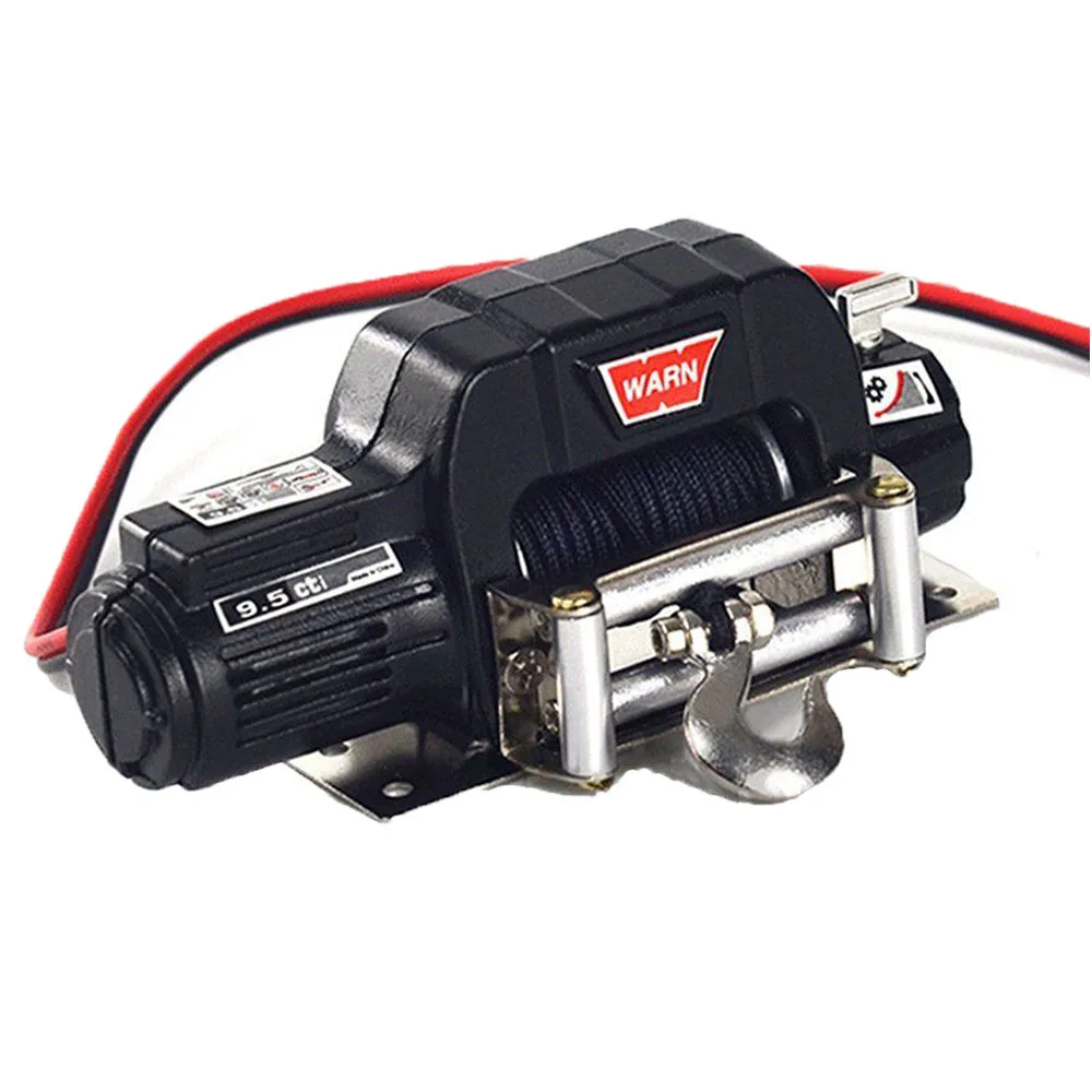 

Automatic Metal Electric Winch For 1/10 RC Rock Crawler Car Axial SCX10 D90 D110 TF2 TRX4 KM2
