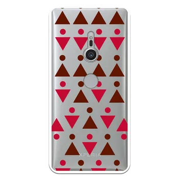 

Stand case costume drawing Triangulos Red WP005 for Sony Xperia XZ2