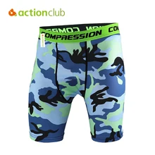 Actionclub deporte mallas para correr para hombre de camuflaje pantalones de secado rápido pantalones cortos para correr leggings baloncesto absorber el sudor pantalones