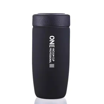 

ONE 304 Stainless Steel Vacuum Flasks 350ml Thermoses With Infuser Thermal Bottle Office With Filter Thermal Cup Men's Bottle