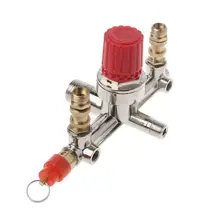 Воздушный компрессор двойной выход Регулятор давления Регулятор запорный штуцер