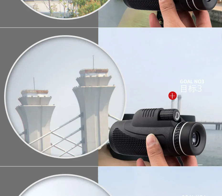 Visão de Alta Brinquedo da Criança Câmera Telescópio Monocular Potência Bak4 Zoom Qualidade Portátil Aves Assistindo Caça Presente hd 40x60 7 High Quality Ferramenta