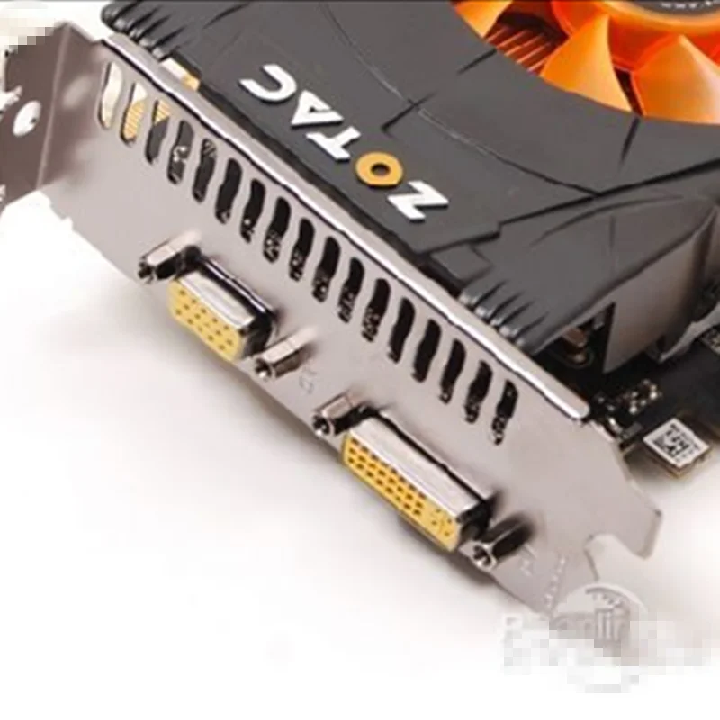 ZOTAC видеокарты GeForce GTX550Ti 1 ГБ GDDR5 видеокарта для nVIDIA карта GTX 550 Ti 1 г Интернет-кафе издание 1GD5 Dvi VGA б/у