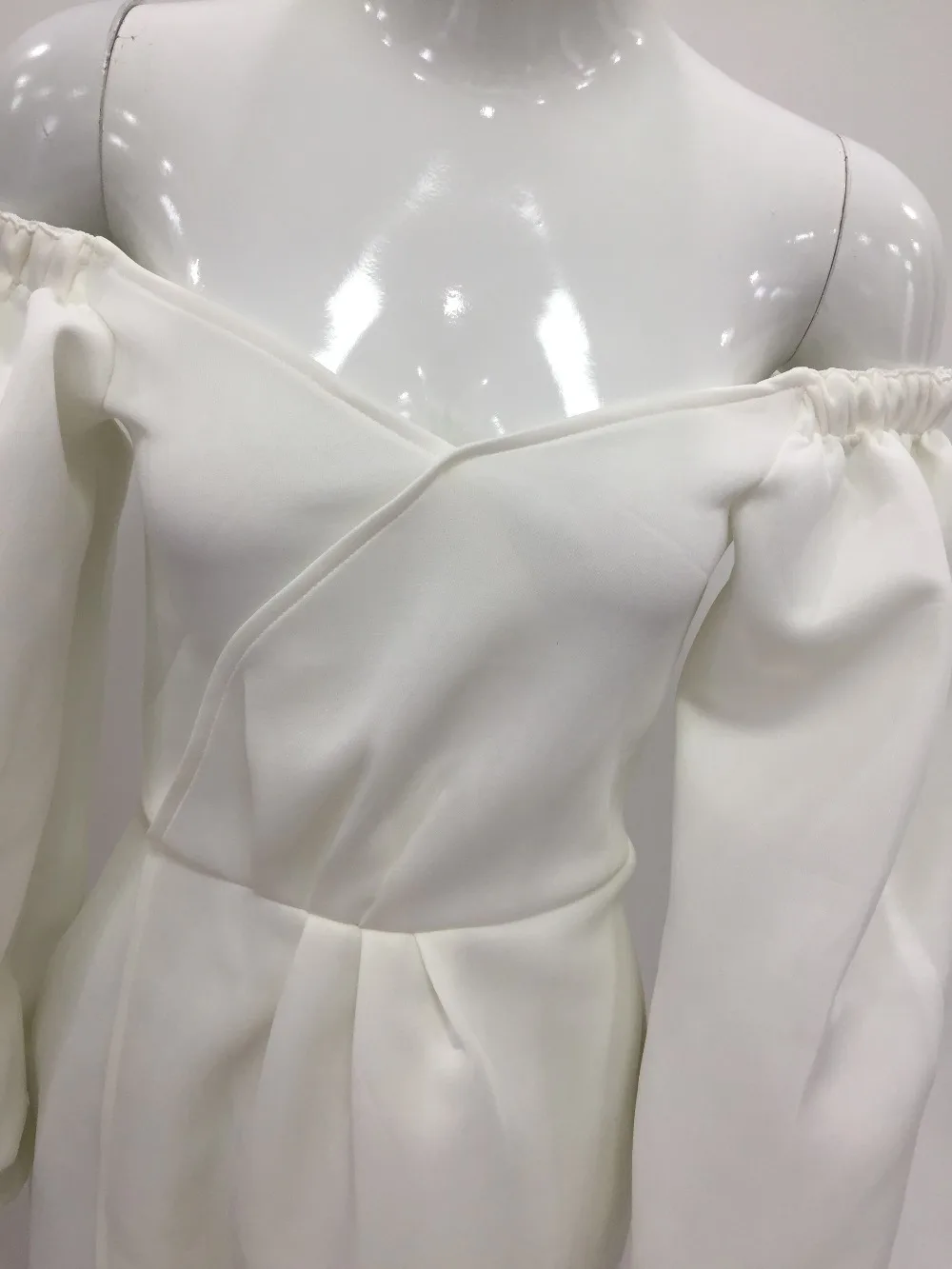 Белое Женское Платье макси с высоким разрезом,, сексуальный сарафан с открытыми плечами, вечерние, элегантные, летние, модные, сплошные, v-образный вырез, длинные платья