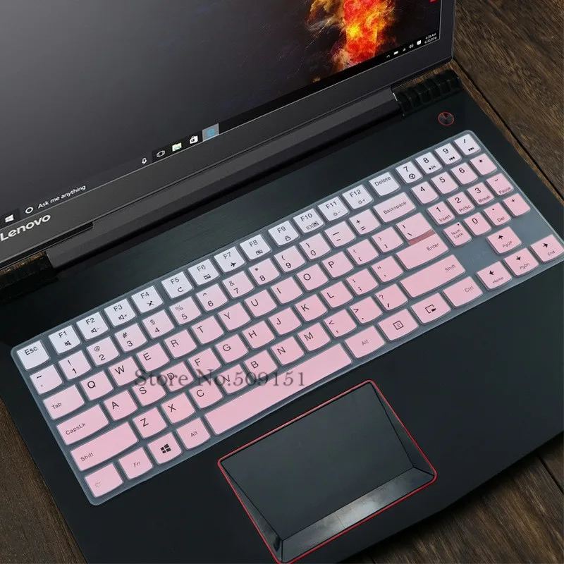 Soft Silicone Keyboard Cover For 15.6 Inch For Lenovo Legion Y720 Y530 Y520 15 Y520-15IKB R720 15IKB R720-15IKB Gaming Laptop