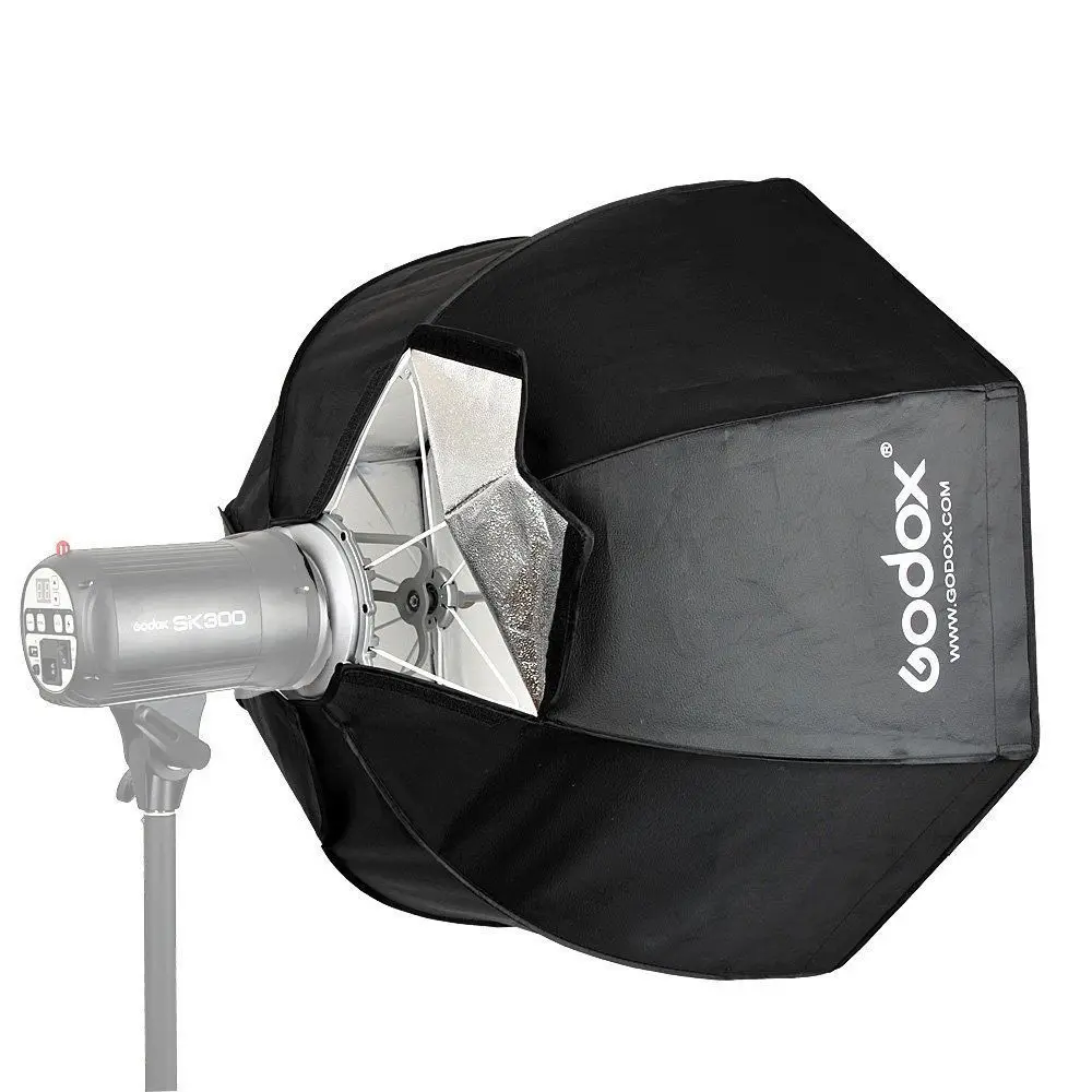 

GODOX 32 80cm Octagon Umbrella Softbox & Bowens Mount Holder for Studio Flash