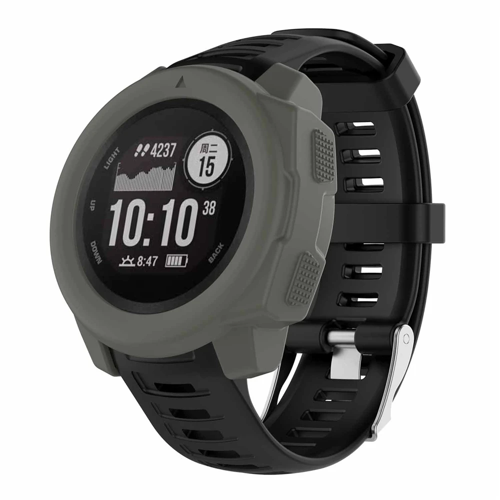 Умный защитный чехол-светильник, силиконовый защитный чехол для Garmin Instinct Sports Watch